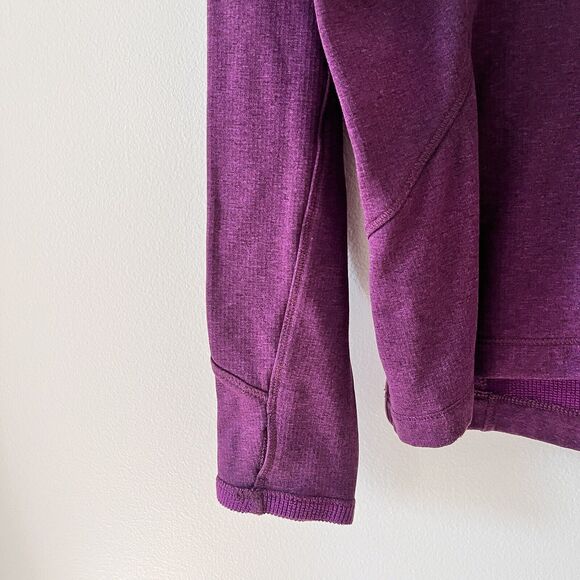 L.L. Bean Women’s Purple Expedition Weight Half Zip - Large - Picture 8 of 10